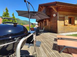 Chalets ⁂⁂ LE NID DE PIERRE & JULIE [CLEDICIHOME] 2 pas du centre ville / SPA & TERASSE AMENAGEE ⁂⁂ : photos des chambres