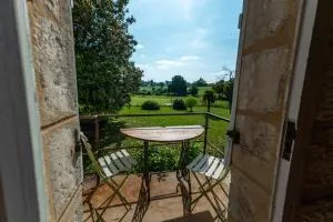 Suite campagnarde près Bordeaux, vue sur les vignes au Château Camponac - Pugnac