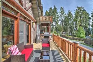 Flathead Lake Getaway with Balcony, Fireplace! - Elmo