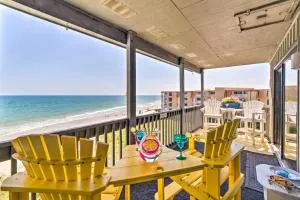 N Topsail Beach Condo Panoramic Ocean Views! - Sneads Ferry