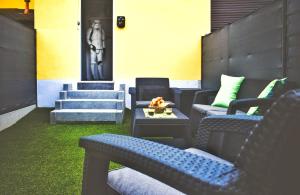 GALAXY SPA-4 Pers-Jacuzzi-Insolite-Parking-Jardin-Clim-Colmar