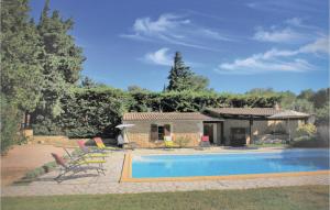 Maisons de vacances Nice Home In Montsegur Sur Lauzon With Wifi, Private Swimming Pool And Outdoor Swimming Pool : photos des chambres