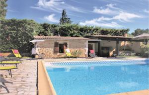 Maisons de vacances Nice Home In Montsegur Sur Lauzon With Wifi, Private Swimming Pool And Outdoor Swimming Pool : photos des chambres