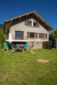 Maisons de vacances Maison proche lac, velos, parking : photos des chambres