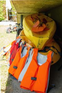 Maisons de vacances Maison proche lac, velos, parking : photos des chambres