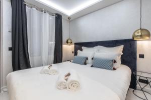 Appartements Residence Topaze - Central - Luxurious - 50m Croisette Palais - LRA CANNES : photos des chambres