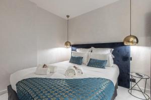 Appartements Residence Topaze - Central - Luxurious - 50m Croisette Palais - LRA CANNES : photos des chambres