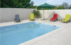 Maisons de vacances Nice Home In Ferrals Les Corbires With 3 Bedrooms, Wifi And Outdoor Swimming Pool : photos des chambres