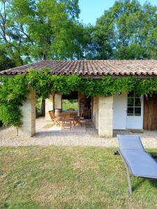 Maison de 2 chambres avec jacuzzi jardin clos et wifi a Saint Ciers de Canesse