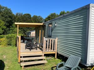 Campings Mobilhome tout confort R10 domaine de lanniron : photos des chambres