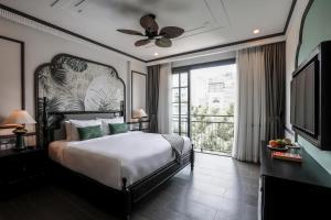 Deluxe giường đôi Hướng phố (Deluxe Double City View)