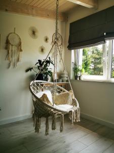 Przystań Dobrej Energii, domki całoroczne z gorącą balią z hydromasażem