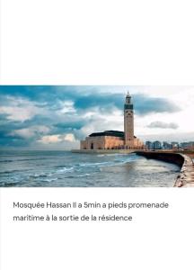 Grand Appartement à 5 min de la mer et de la mosqué hassan II de Casablanca