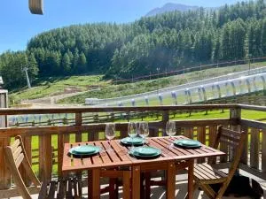 Appartement 2 chambres vue pistes, parking privatif