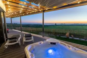 Vue à Couper le Souffle - Villa de Charme avec Spa en Bord de Mer - Pointe Finistère - 勒孔凯