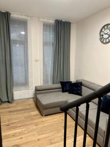 Exclusive two-level apartment with private terrace on the canal Brussels