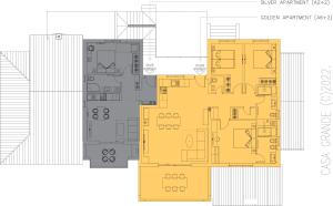 Casa Grande - Violette, Silver and Golden apartments with park and sea view 