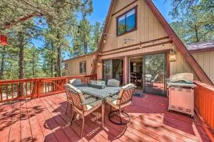 Pet-Friendly Ruidoso Cabin with Deck and Grill! - Alpine Cellars Village