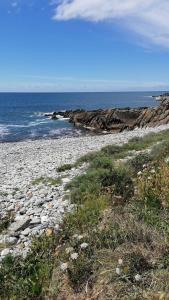 Maisons de vacances Face a l'ocean, Bretagne authentique a Pors-Poulhan : photos des chambres