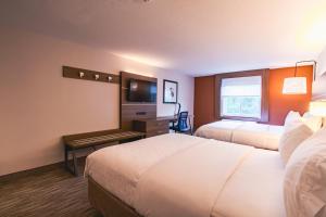 Double Room with Two Double Beds- Disability Access Tran Shower/Non-Smoking room in Holiday Inn Express & Suites - Lincoln East - White Mountains an IHG Hotel