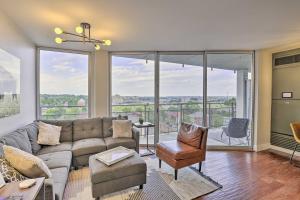 7th-Floor Omaha Condo with Balcony and Park Views