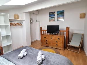 Appartements T2 calme proche plage Bonporteau avec Clim et parking : photos des chambres