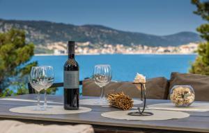 Villa Regina with heated pool and sea view