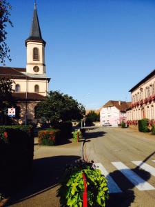 Appartements ALSACE clim pres Colmar jardin balcon parking garage velos, motos : Appartement 1 Chambre