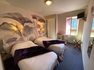 Hotels Auberge Saint Fleuret : Chambre Lits Jumeaux