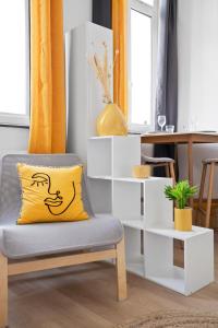 Appartements *Lasuite #2 YELLOW* : photos des chambres