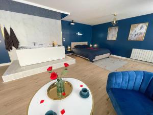 Appartements Spa sous les etoiles - Cinema - Netflix - Parking - Gare : photos des chambres