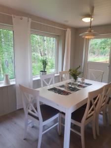 Nytt hus i lugn lantlig miljö