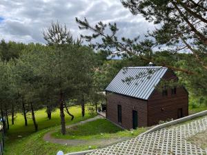 Cosy Cabin - domek na Kaszubach z sauną, balią i basenem