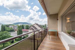 Appartements Spacieux Appartement T3 avec un balcon proche de la veille ville : photos des chambres