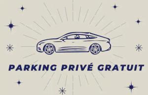 studio cosy et moderne au couchant situé 150m de la plage -avec PARKING GRATUIT PRIVE - 25m2 - climatisé - balcon - wifi gratuit