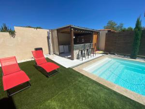 Villas Jolie Villa climatisee piscine parking Perpignan : photos des chambres
