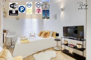 Appartements escalade romantique 5 min de Paris : photos des chambres