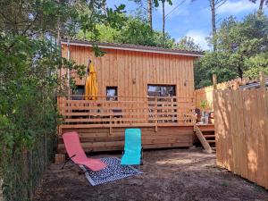 Appartements Lodge 2 etoiles la tete dans les pins les pieds dans l eau : photos des chambres