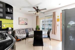 Apartamento Vacacional Frente al Mar con Piscina en Cancún