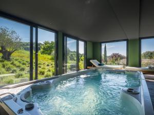 Appartements Appartement d'une chambre avec piscine partagee jardin clos et wifi a Forcalquier : photos des chambres