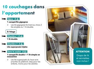Appartements RisoulSki Antares - Piscine et Sauna : photos des chambres