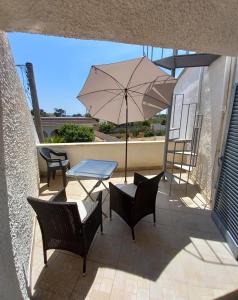 Meerblick-Ferienhaus Casa Gino Apulien