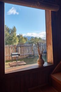 Cabañas Hechas a Mano con Vista al Cerro Catedral