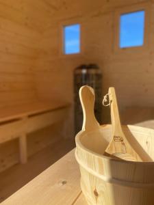 Leśna Osada Dominikowo sauna balia