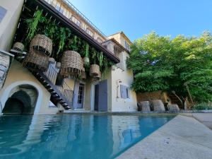 Maisons de vacances Piscine troglodyte avec vue incroyable a Gordes : photos des chambres