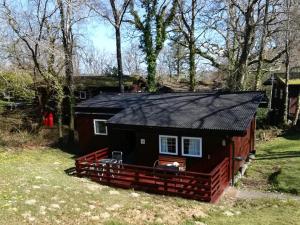 Nuthatch Lodge isin 24 acres of wood, parkland near the village of Cenarth