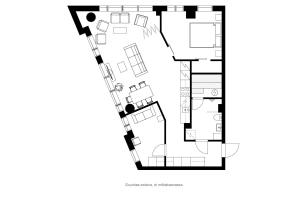 Stunning Views 11th Floor 2BR Home with Sauna