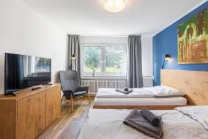 Glück Auf Appartements Am Stadtpark Duisburg - Дуйсбург