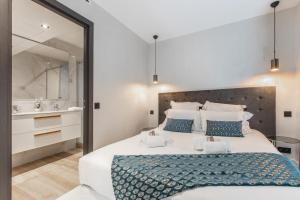 Appartements Residence Topaze - Central - Luxurious - 50m Croisette Palais - LRA CANNES : photos des chambres