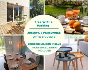 Villa Poète avec jardin 3 Chambres Parking gratuit
